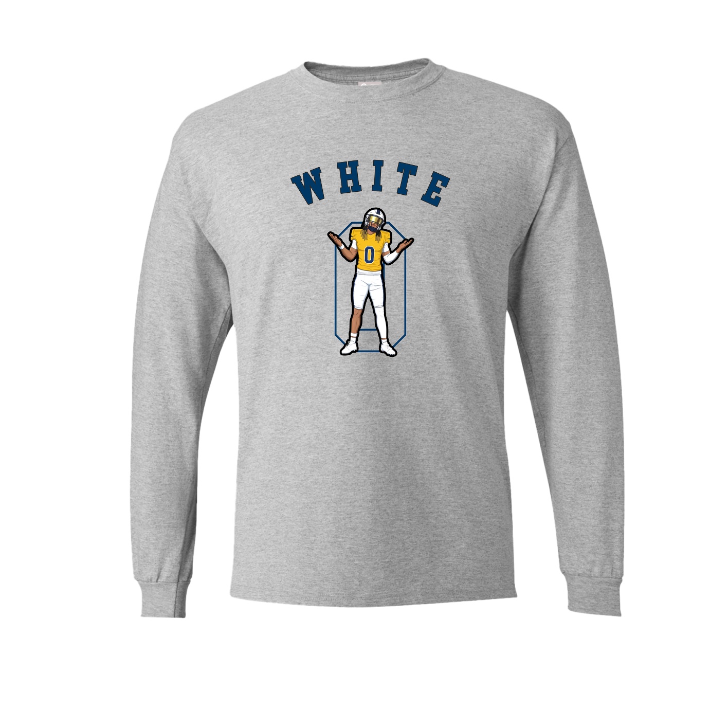 Long Sleeve Tee — Shirsey Arch in Grey
