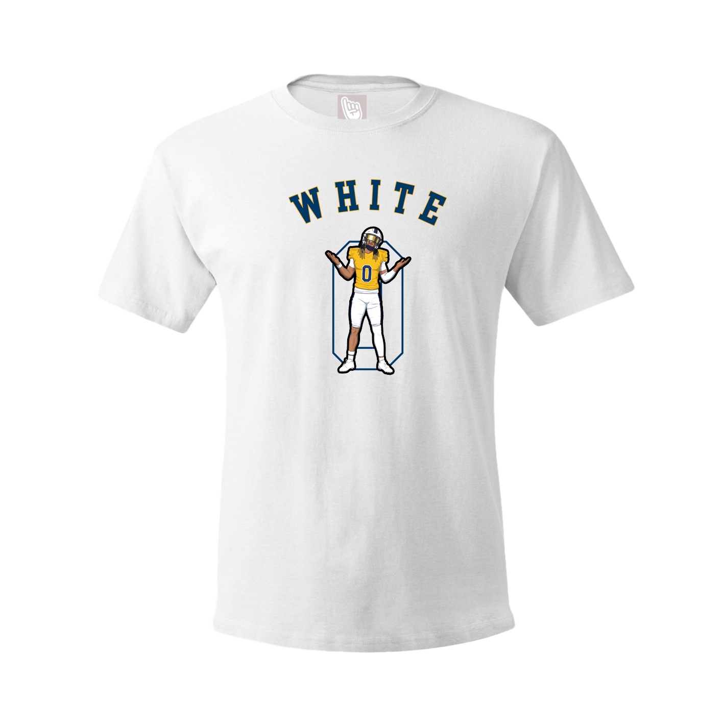 Youth Tee — Shirsey Arch in White