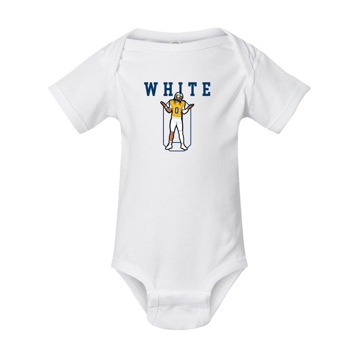 Baby Onesie — Shirsey in White