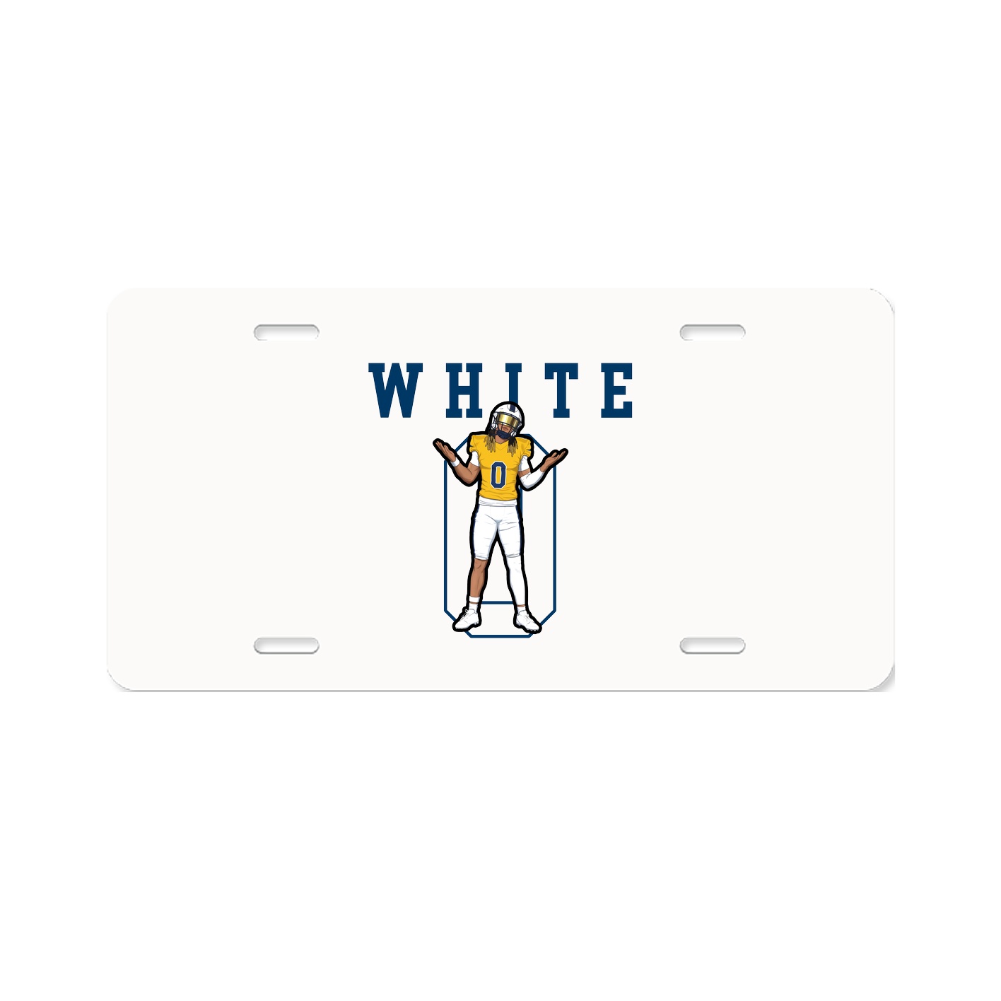 License Plate — Shirsey in Classic