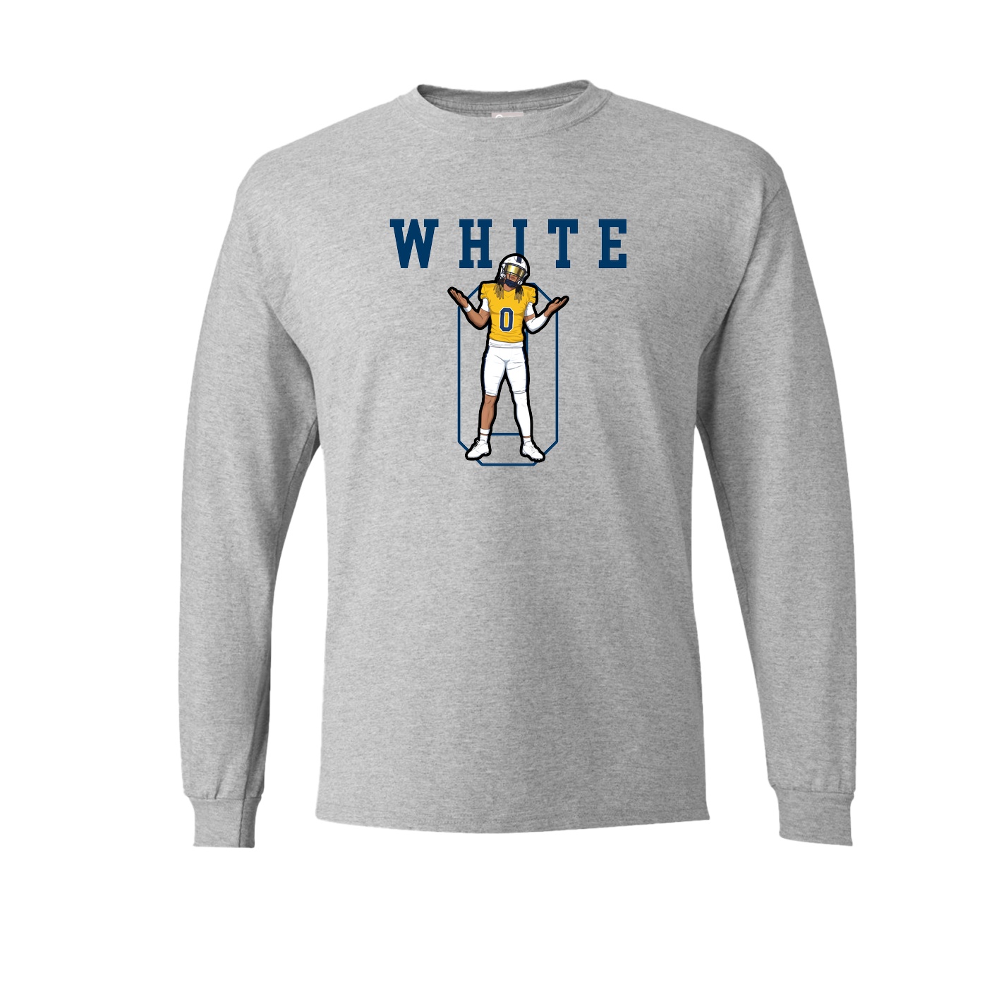 Long Sleeve Tee — Shirsey in Grey