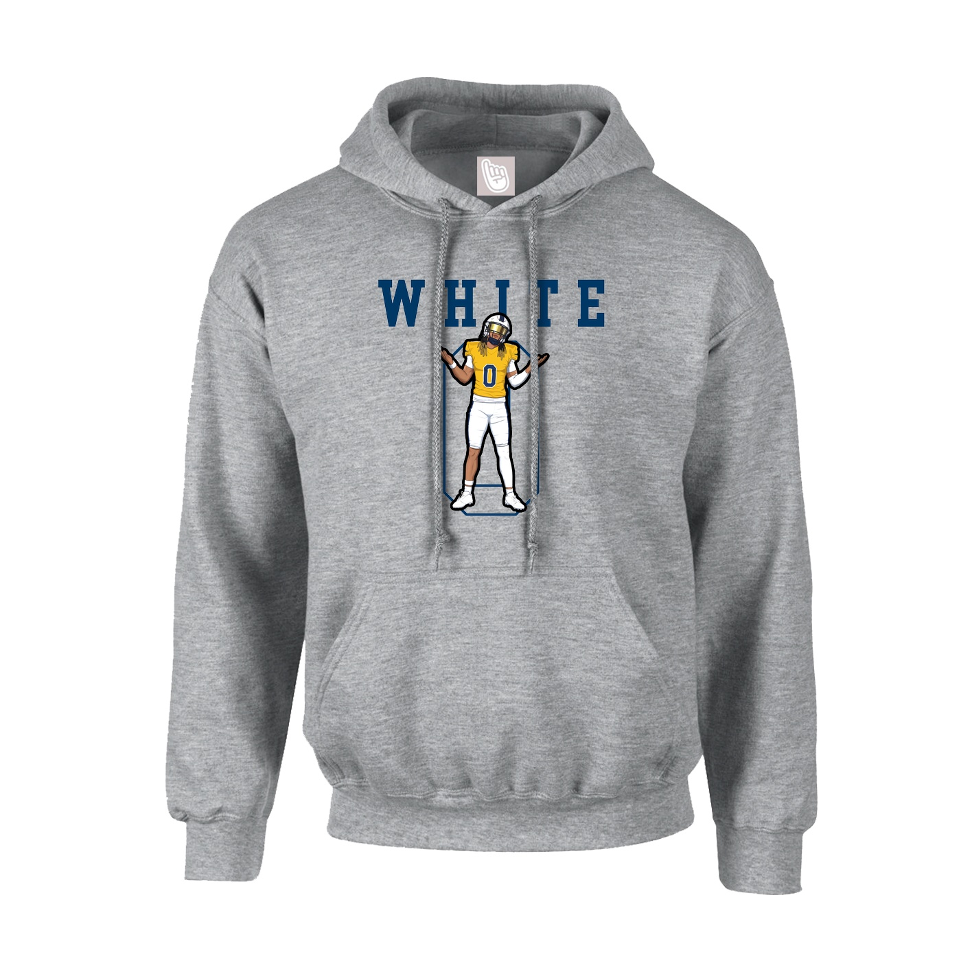 Hoodie — Shirsey in Grey