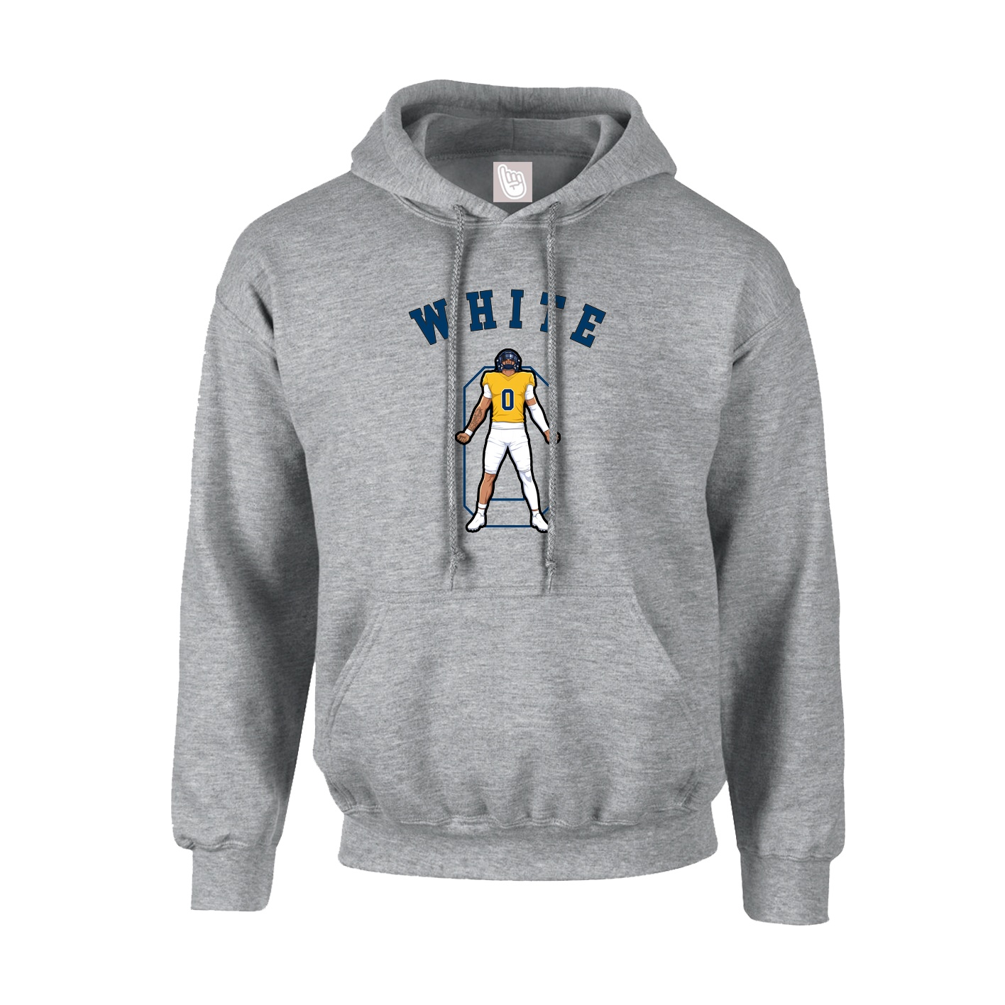 Youth Hoodie — Shirsey Arch in Grey