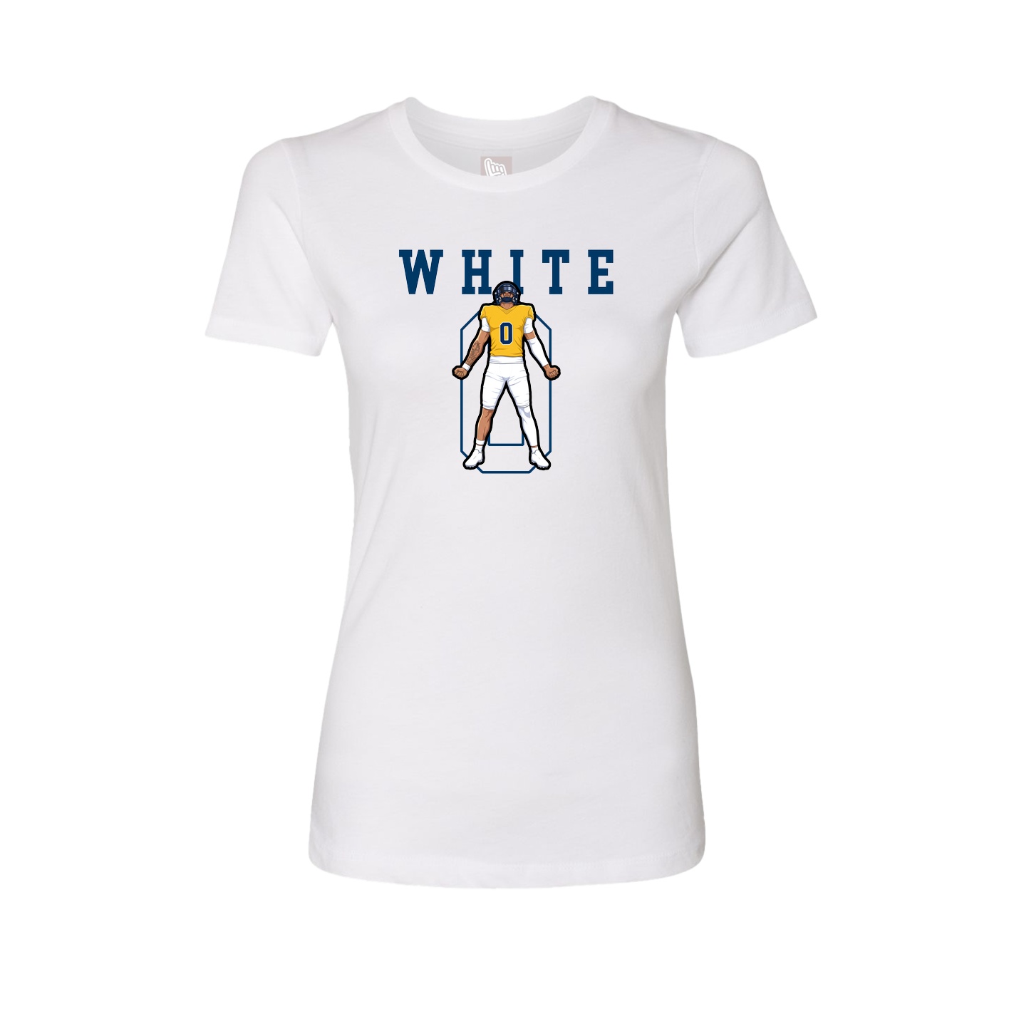 Fitted Women's Tee — Shirsey in White