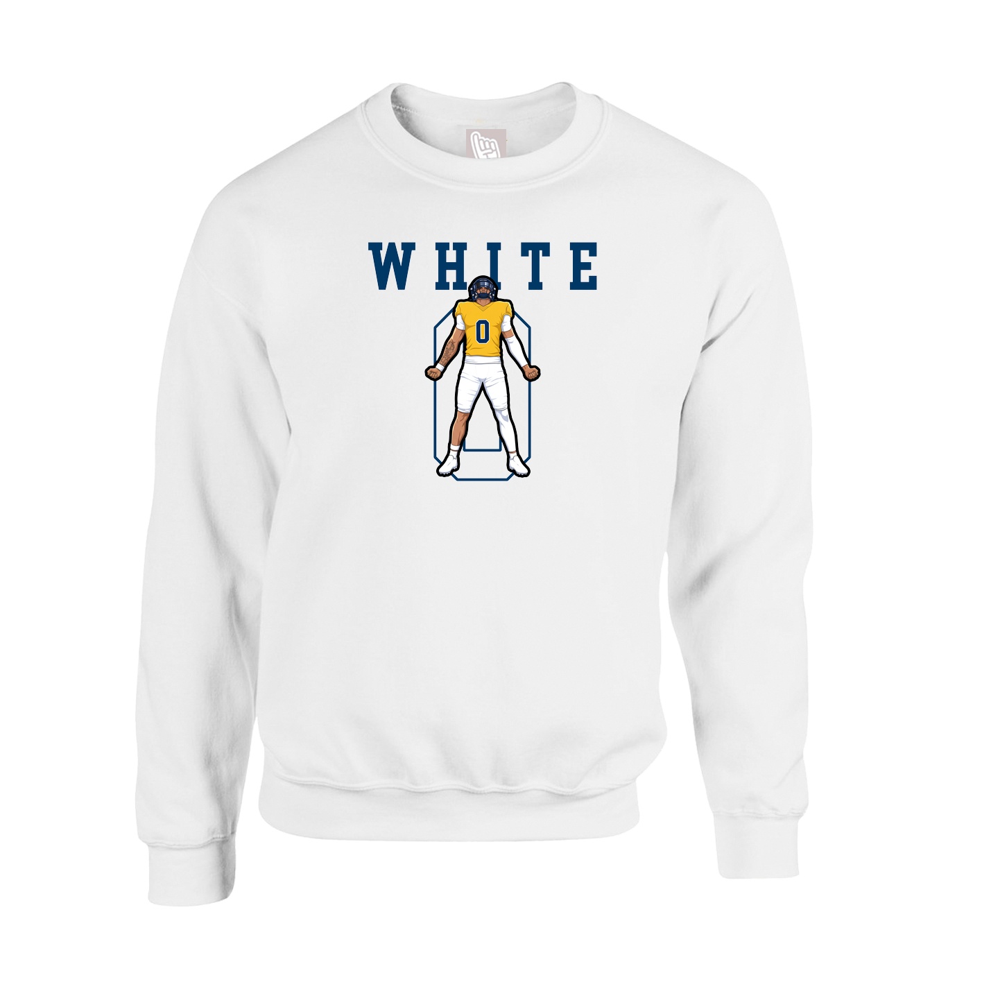 Fleece Crew — Shirsey in White