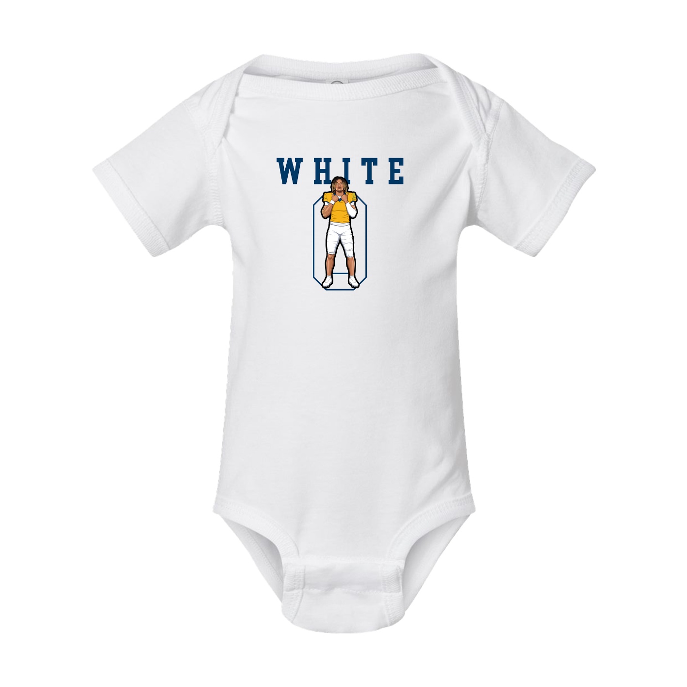 Baby Onesie — Shirsey in White