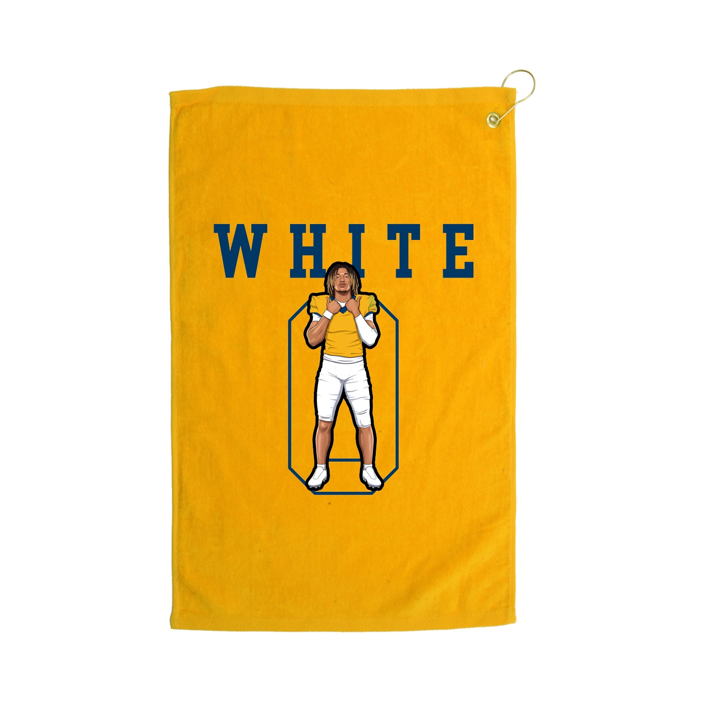 Golf Towel — Shirsey in Gold