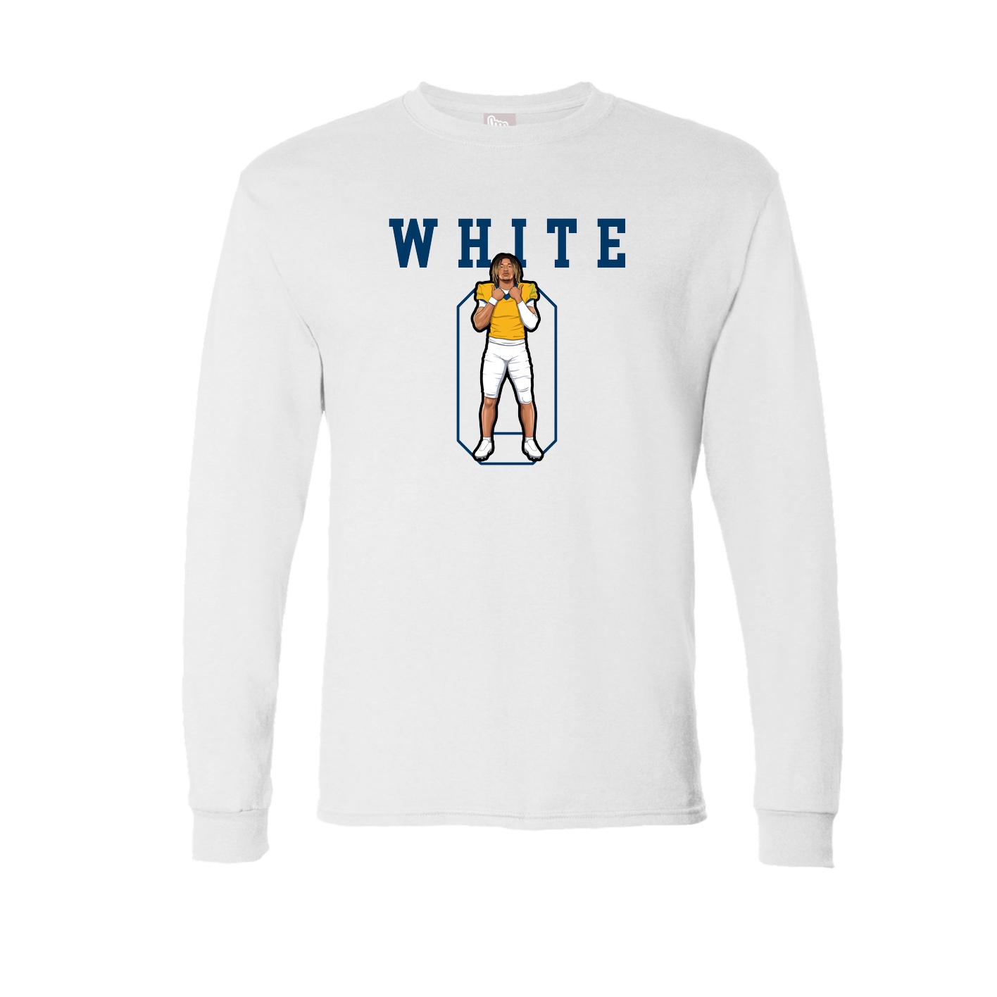 Long Sleeve Tee — Shirsey in White