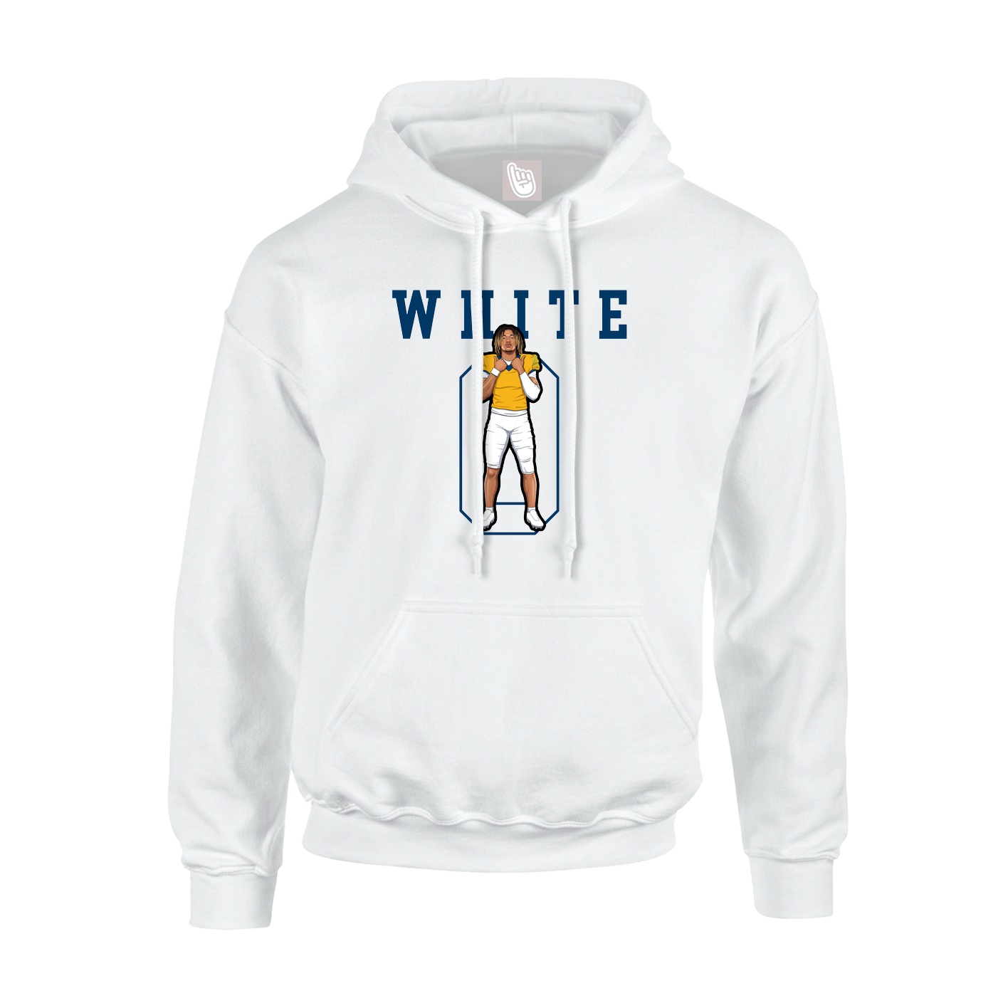 Youth Hoodie — Shirsey in White