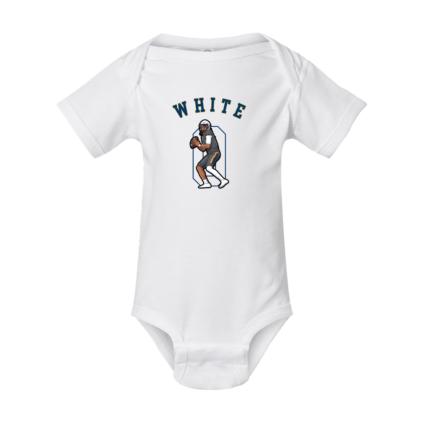 Baby Onesie — Shirsey Arch in White