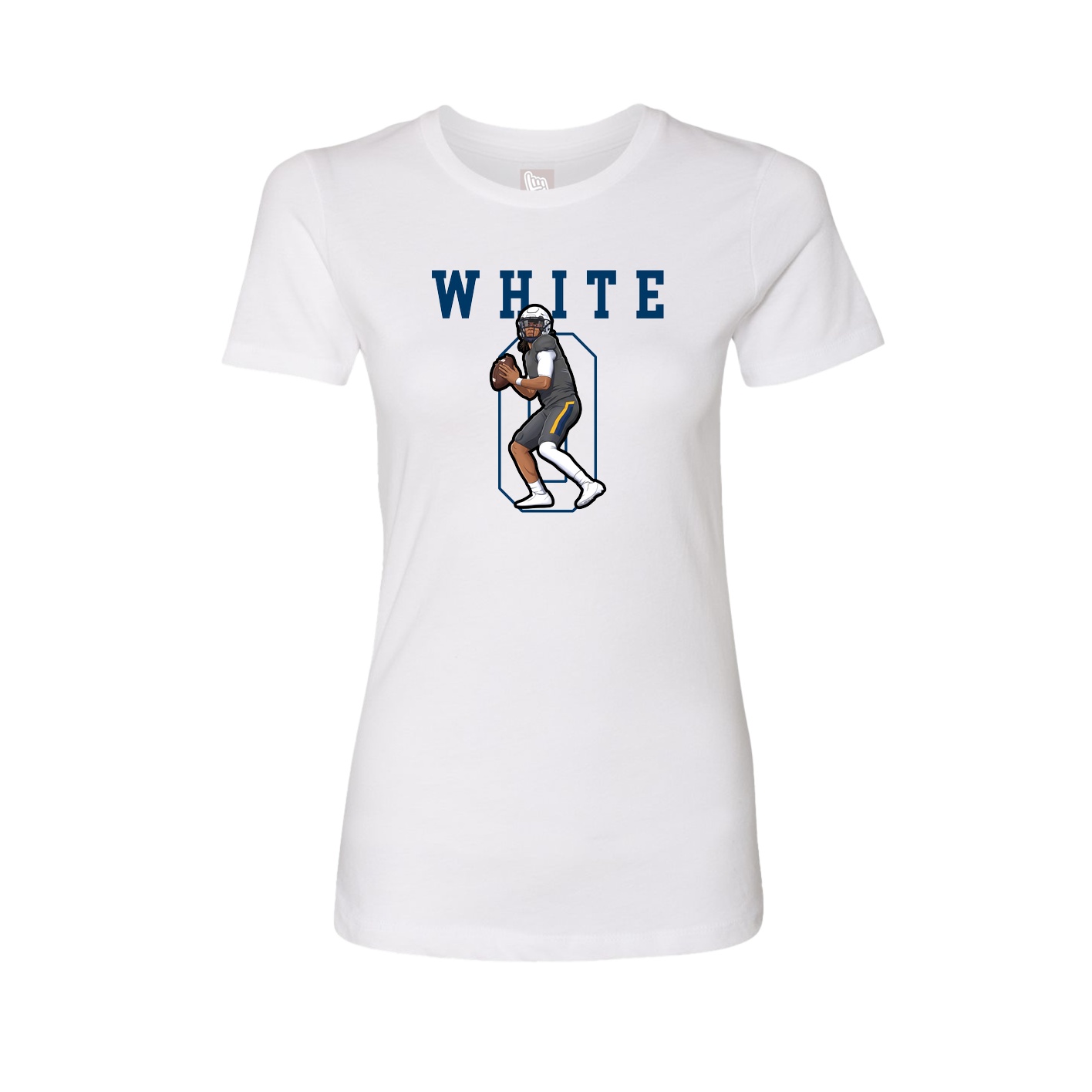 Fitted Women's Tee — Shirsey in White