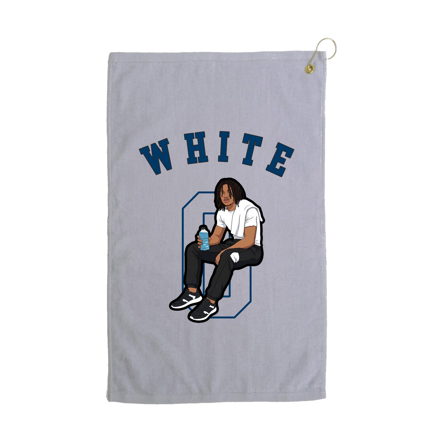Golf Towel — Shirsey Arch in Grey