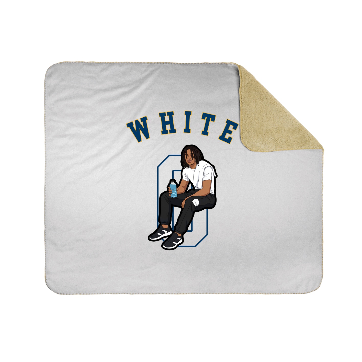 Throw Blanket — Shirsey Arch in White