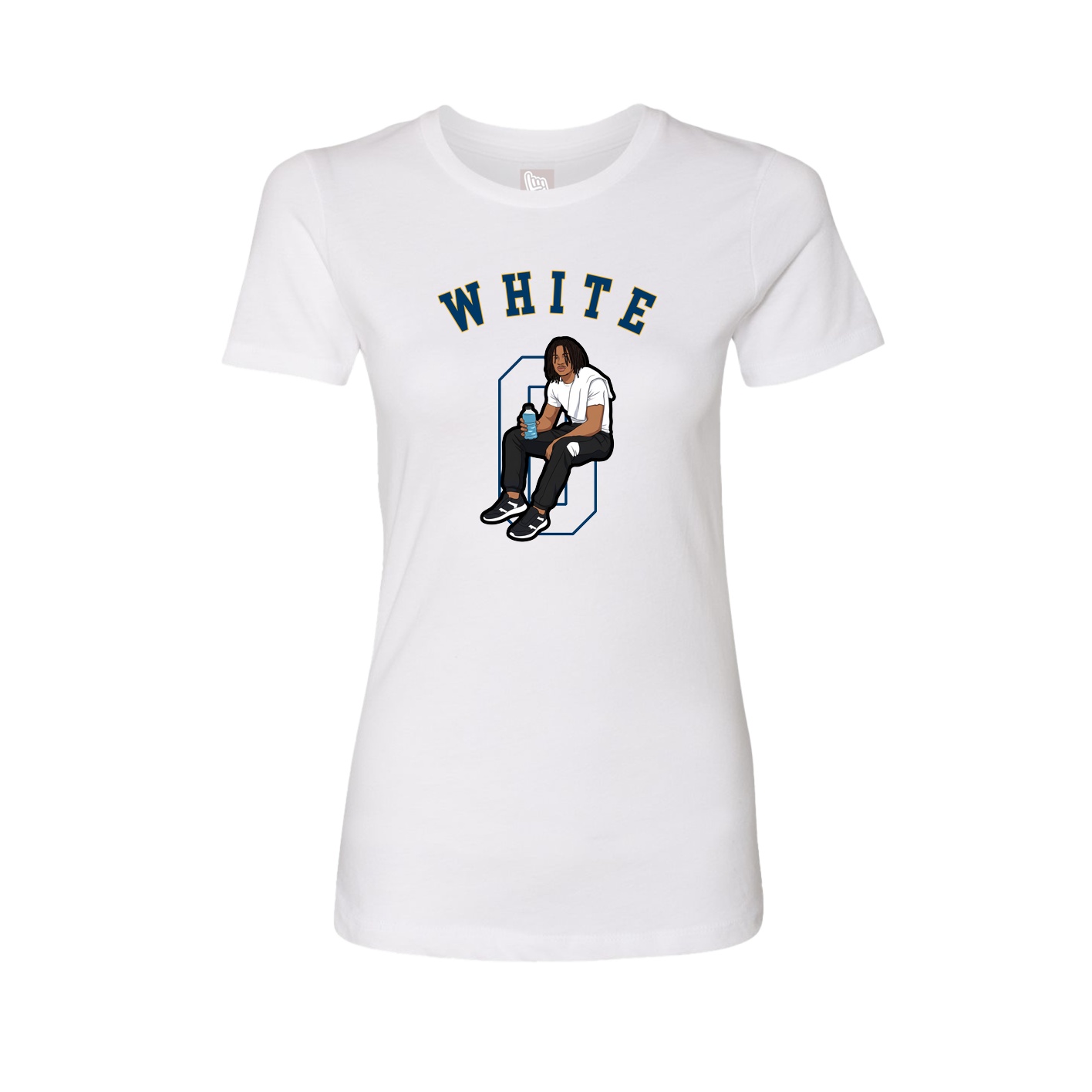 Womens Tee — Shirsey Arch in White