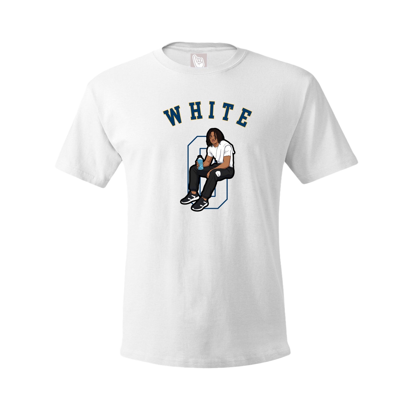 Youth Tee — Shirsey Arch in White