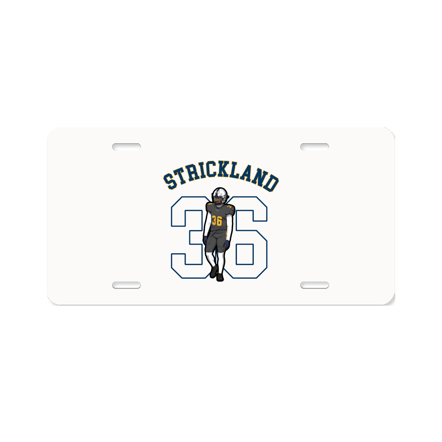License Plate — Shirsey Arch in Classic