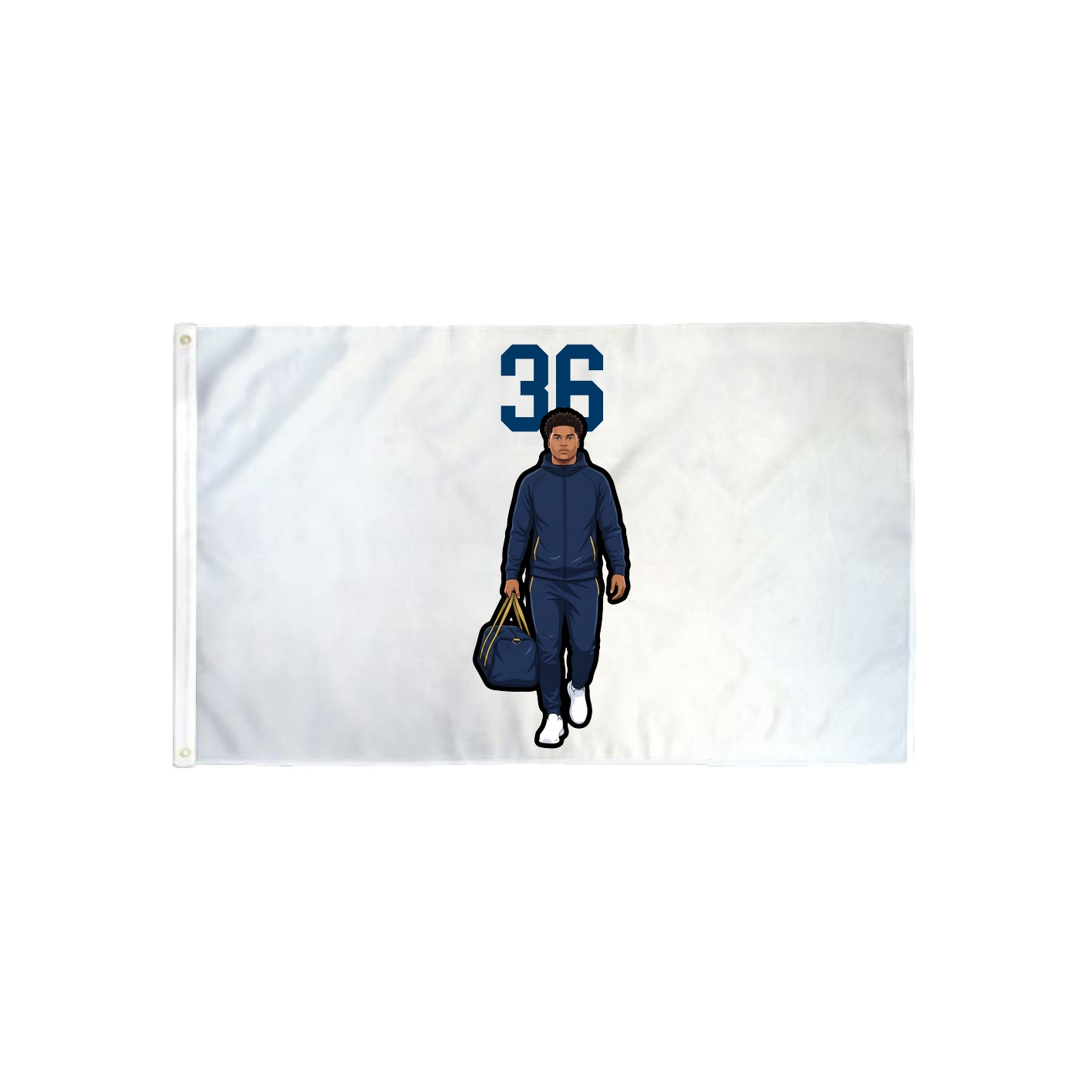 3x5 Flag — Number Top in Classic