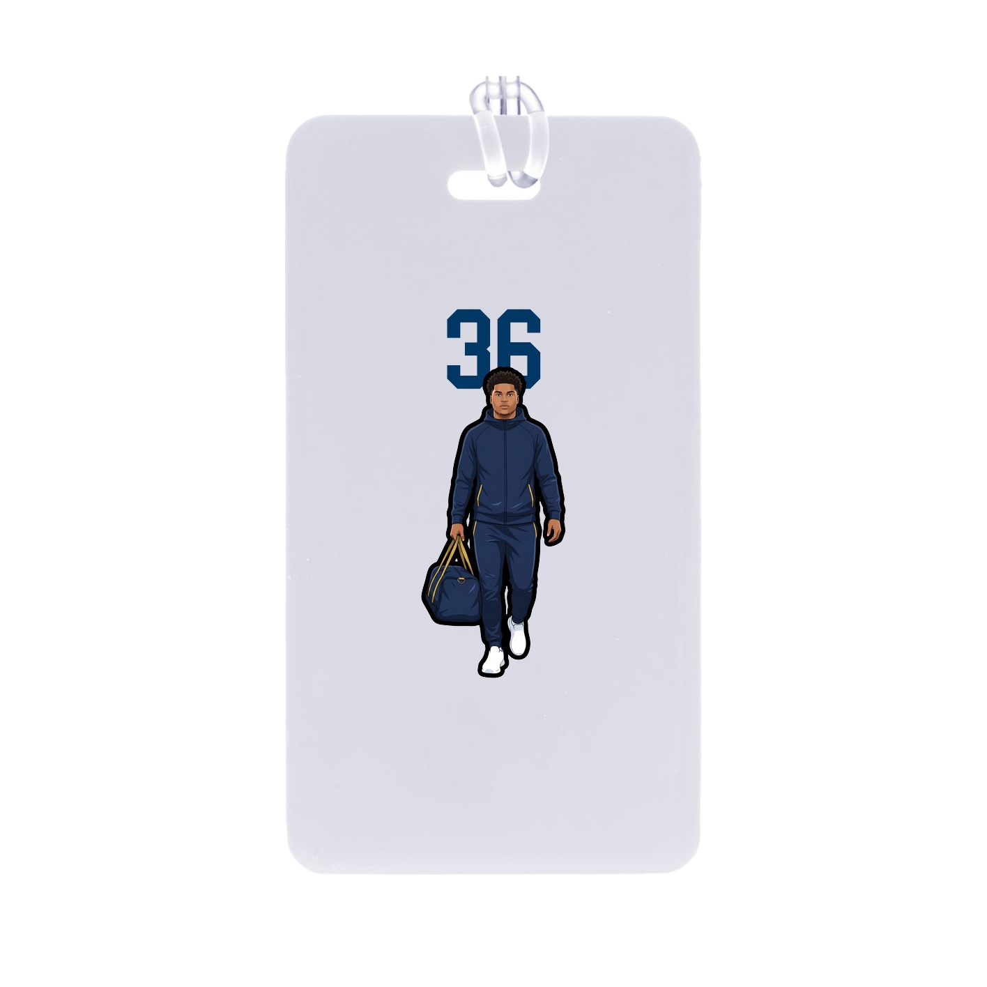 Bag Tag — Number Top in Classic