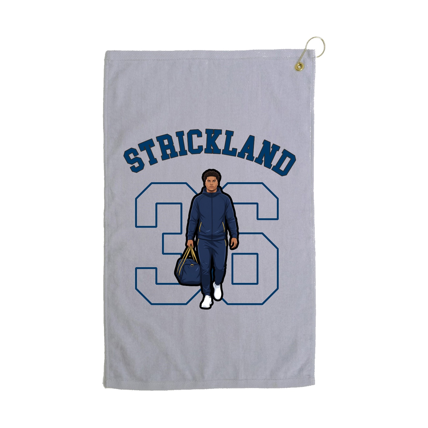 Golf Towel — Shirsey Arch in Grey
