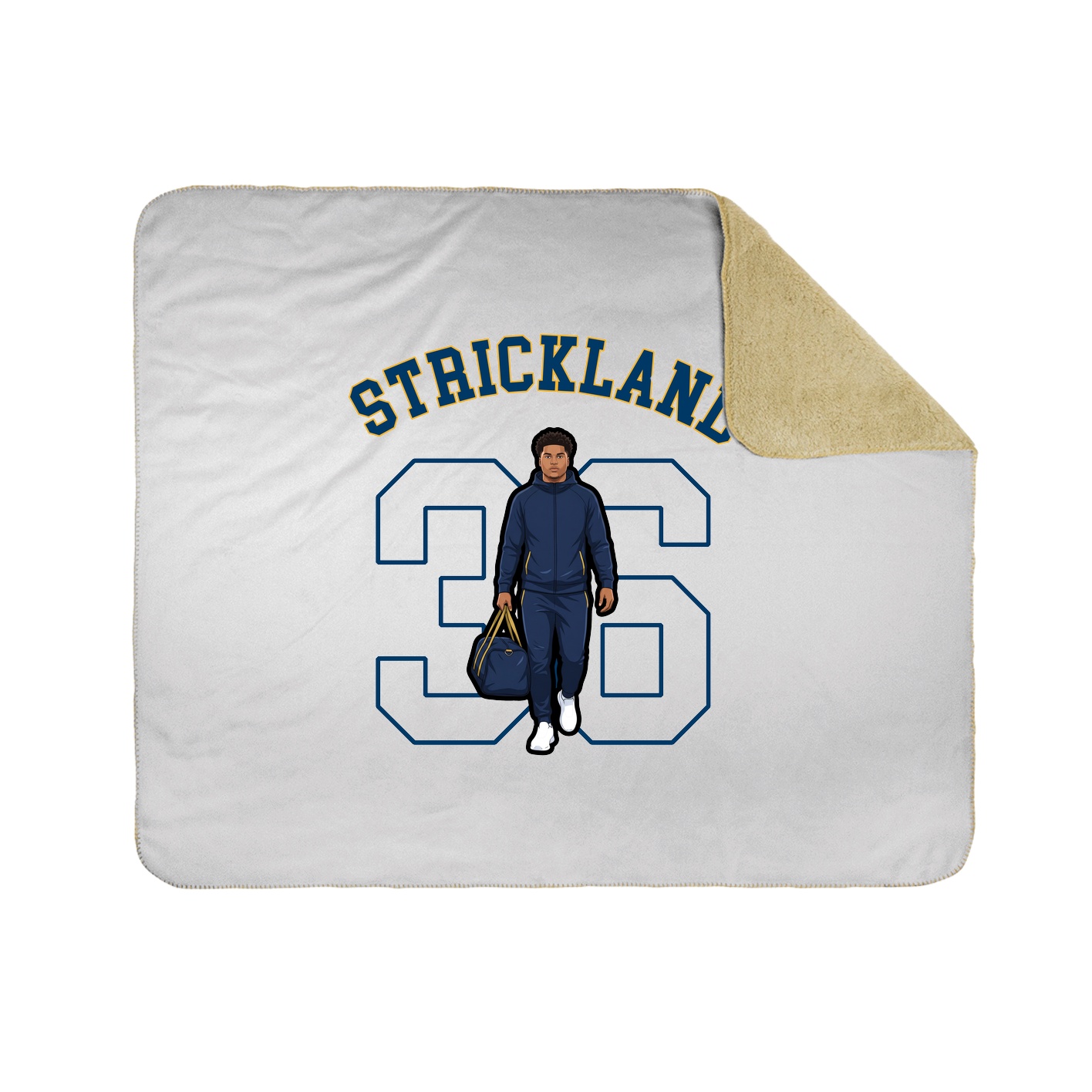 Throw Blanket — Shirsey Arch in White