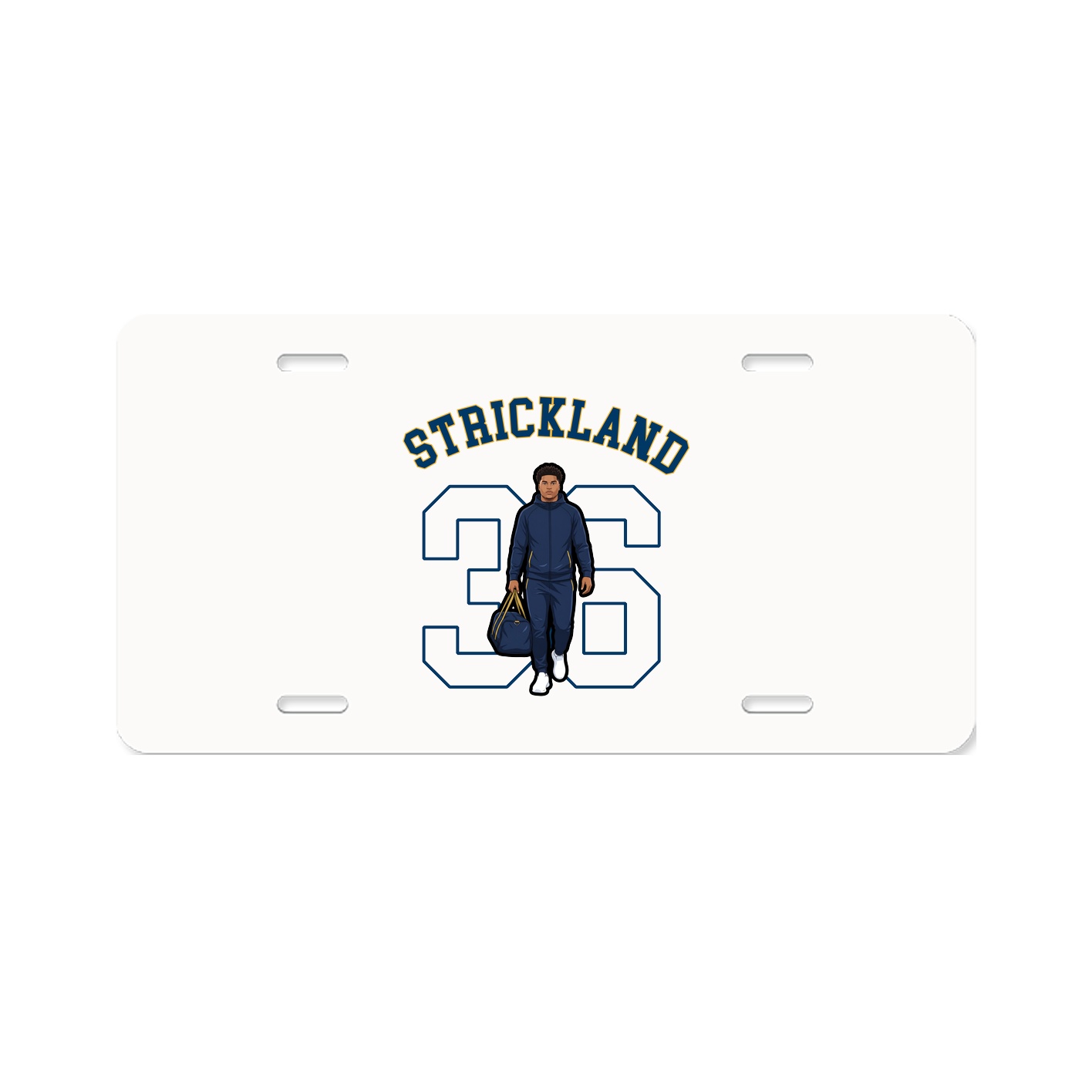 License Plate — Shirsey Arch in Classic
