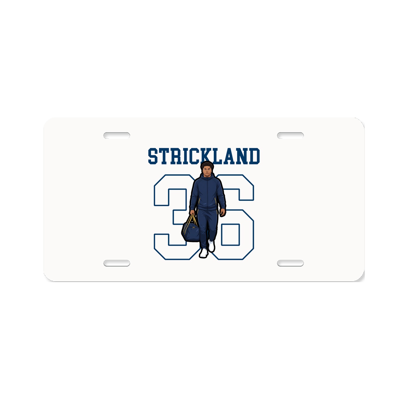 License Plate — Shirsey in Classic