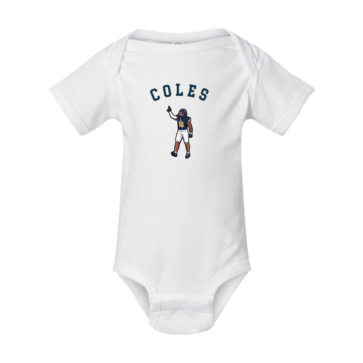 Baby Onesie — Shirsey Arch in White