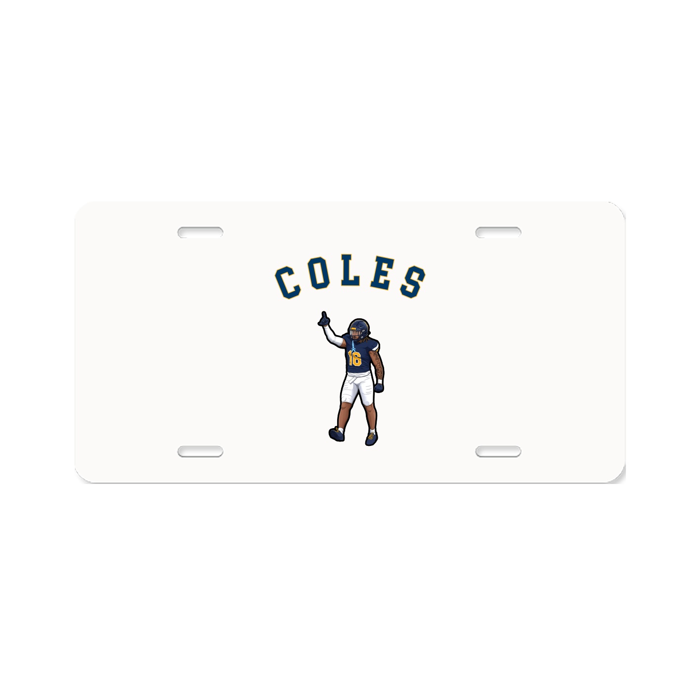 License Plate — Shirsey Arch in Classic