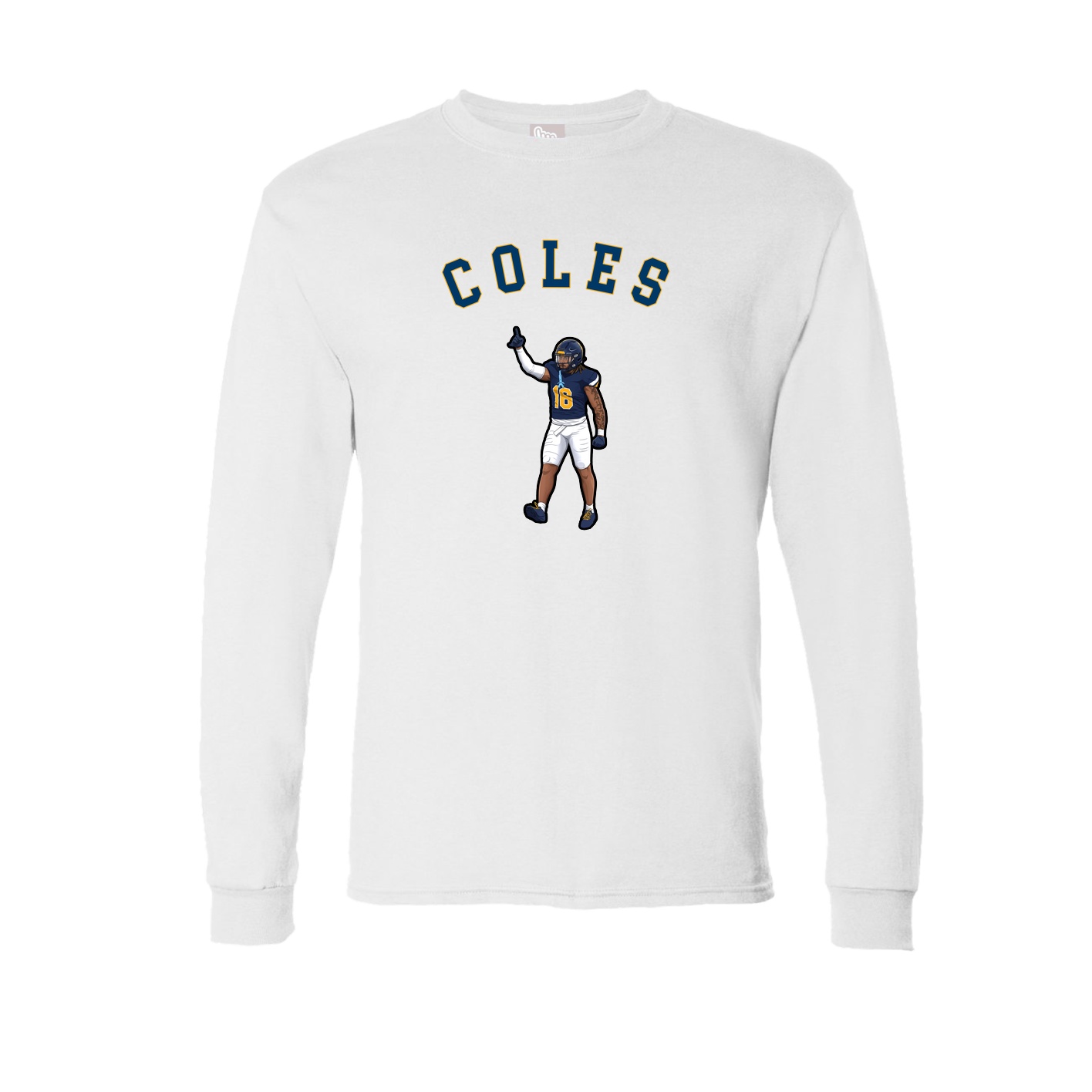 Long Sleeve Tee — Shirsey Arch in White