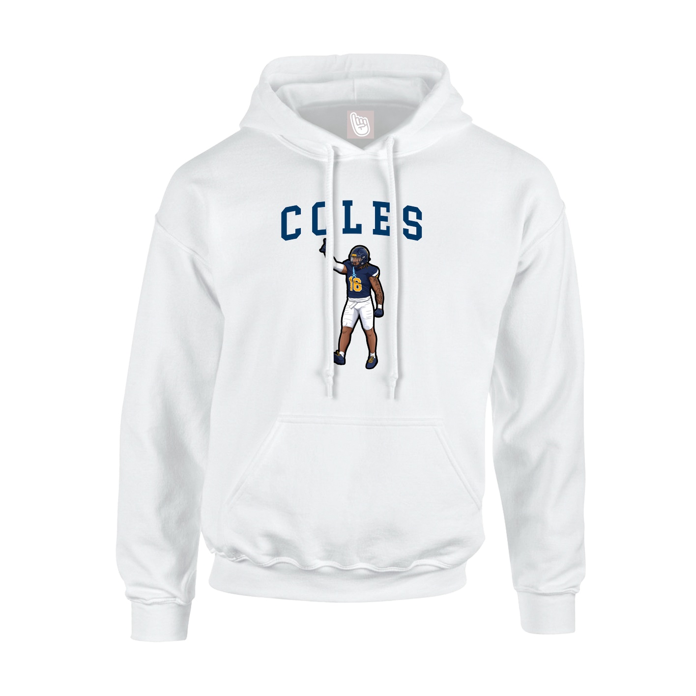Youth Hoodie — Shirsey in White