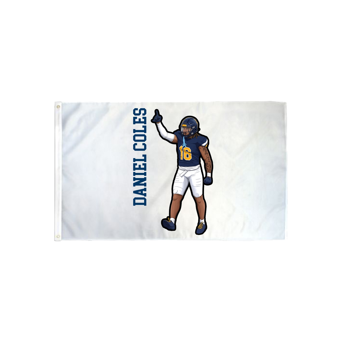 3x5 Flag — Name Vertical in Classic