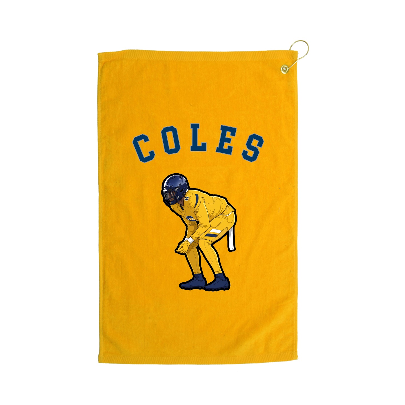 Golf Towel — Shirsey Arch in Gold