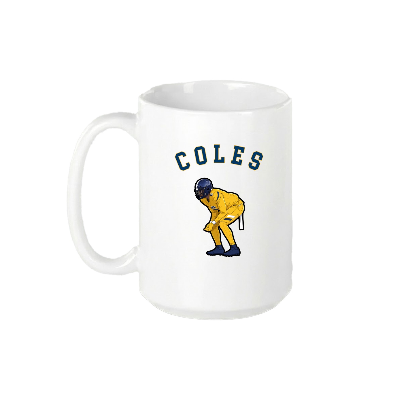 15oz Coffee Mug — Shirsey Arch in White