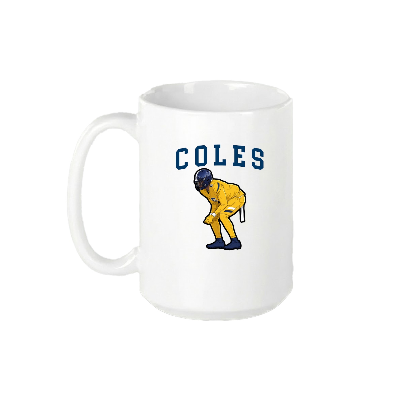 15oz Coffee Mug — Shirsey in White