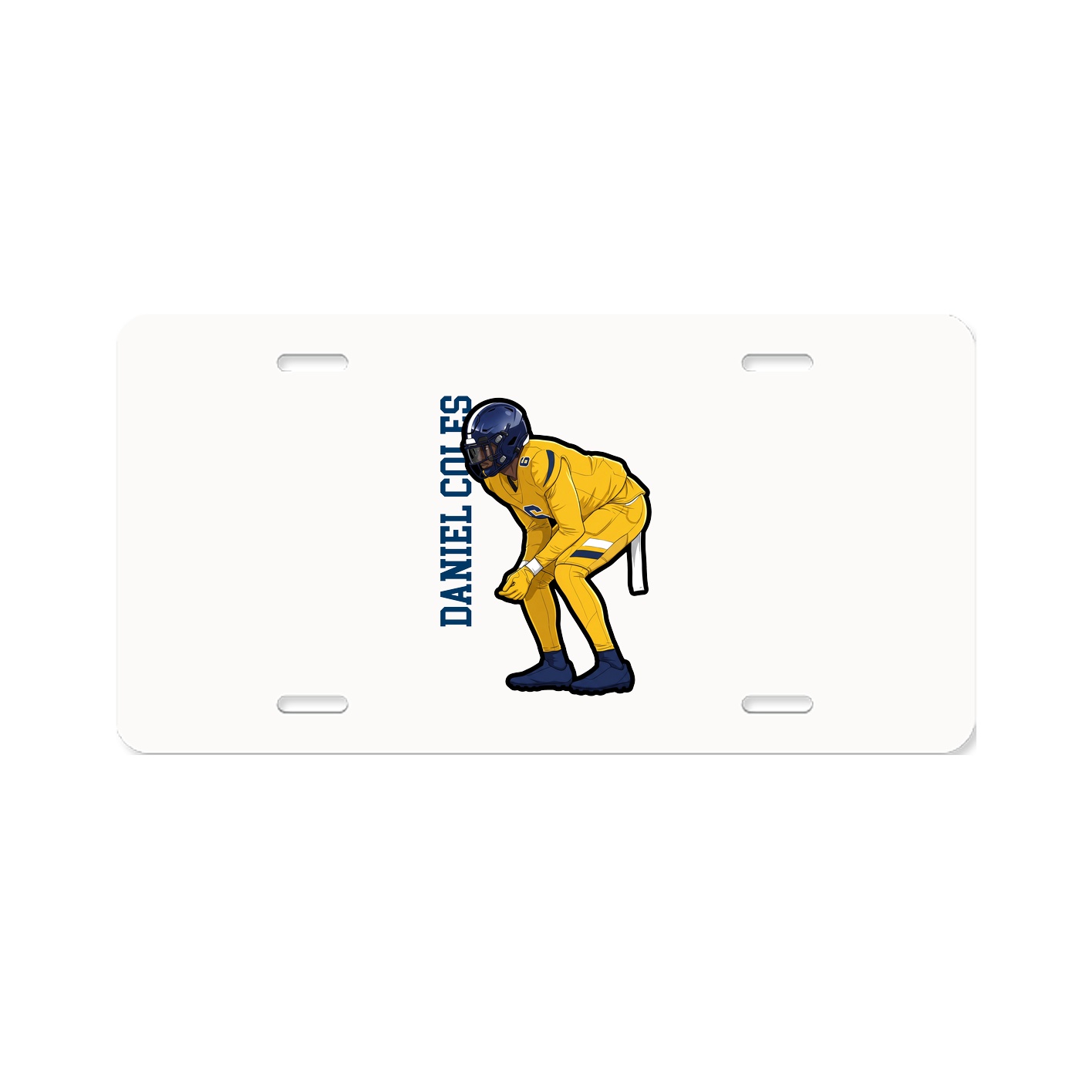 Aluminum License Plate