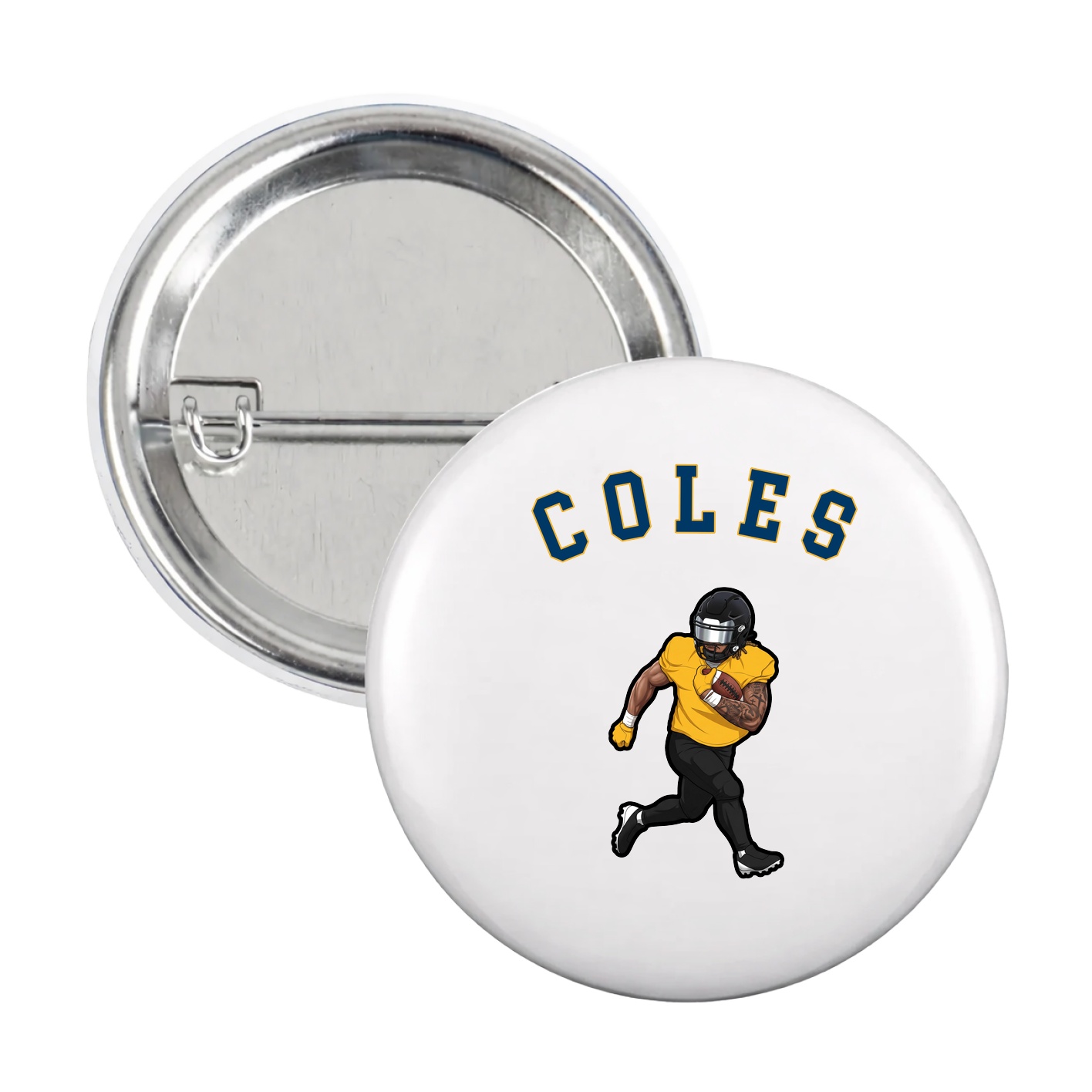 Game Day Button — Shirsey Arch in White