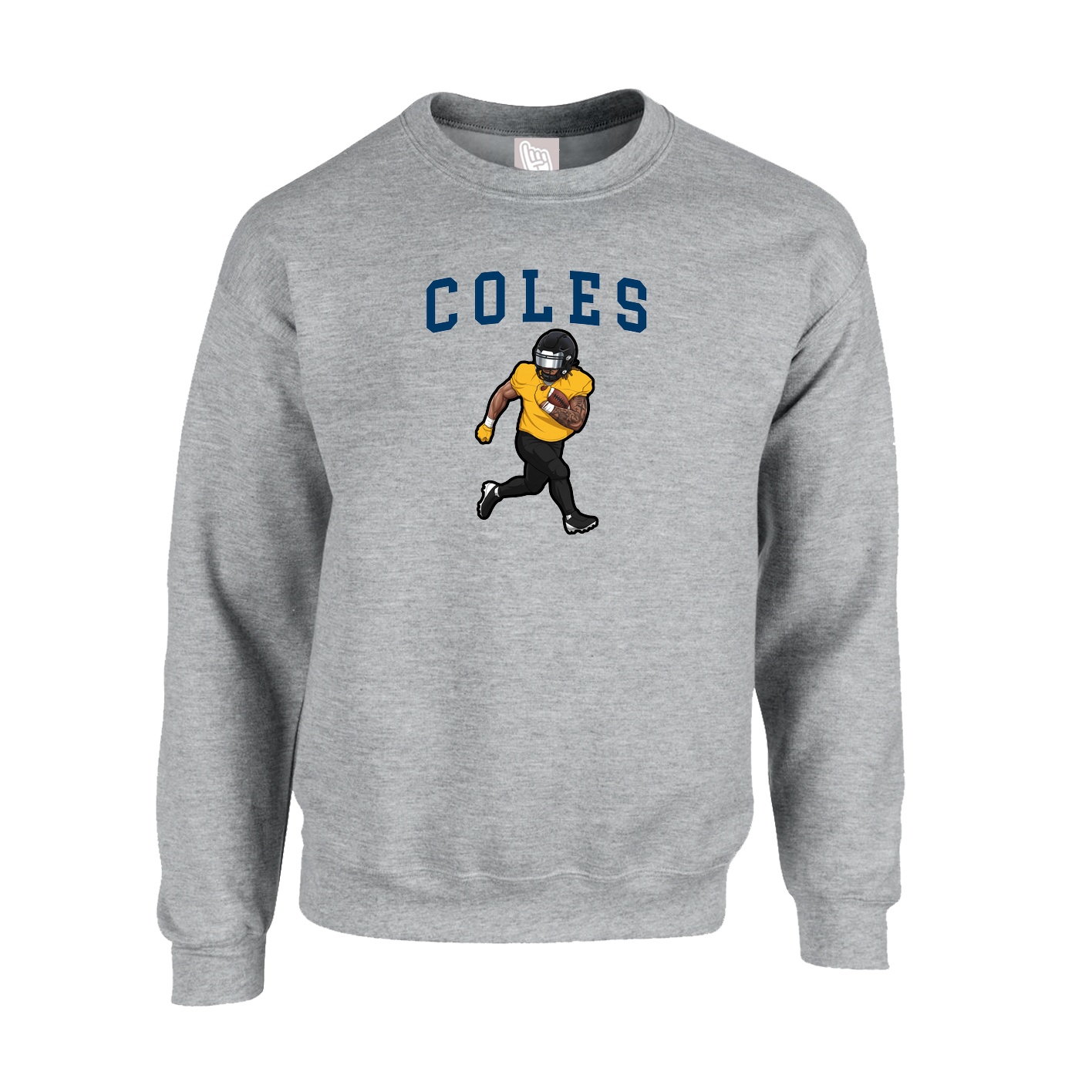 Fleece Crew — Shirsey in Grey