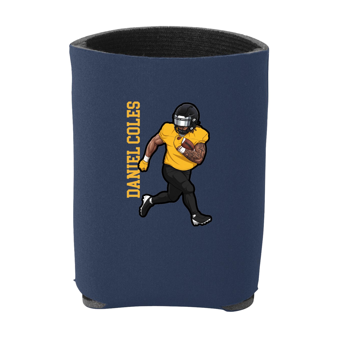 Can Holder — Name Vertical in Navy