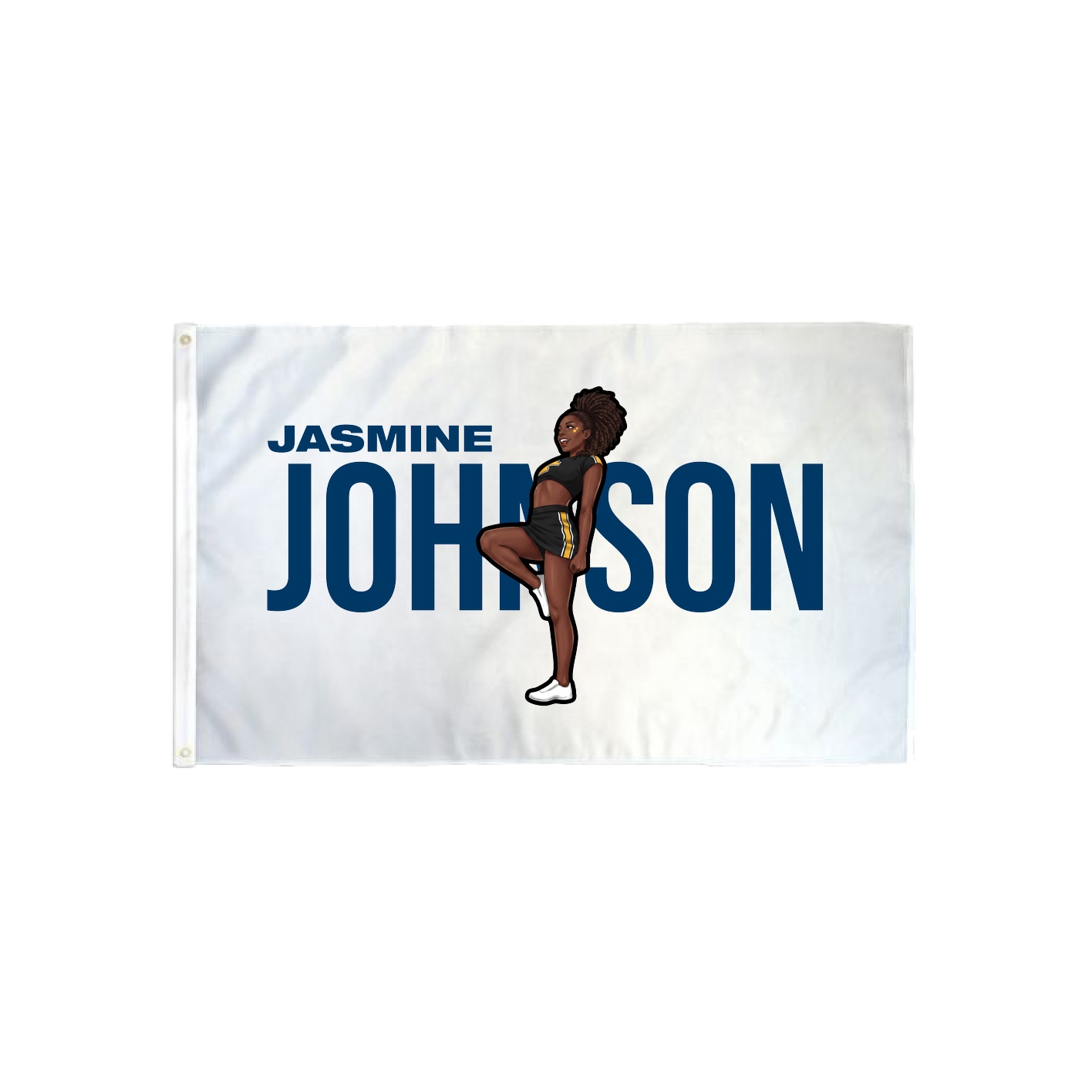 3x5 Flag — Player Name in Classic