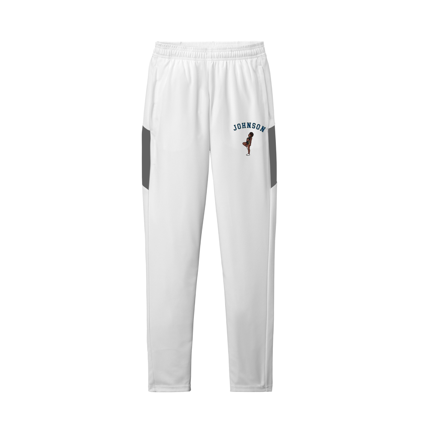 Team Travel Pant — Shirsey Arch in White/Grey