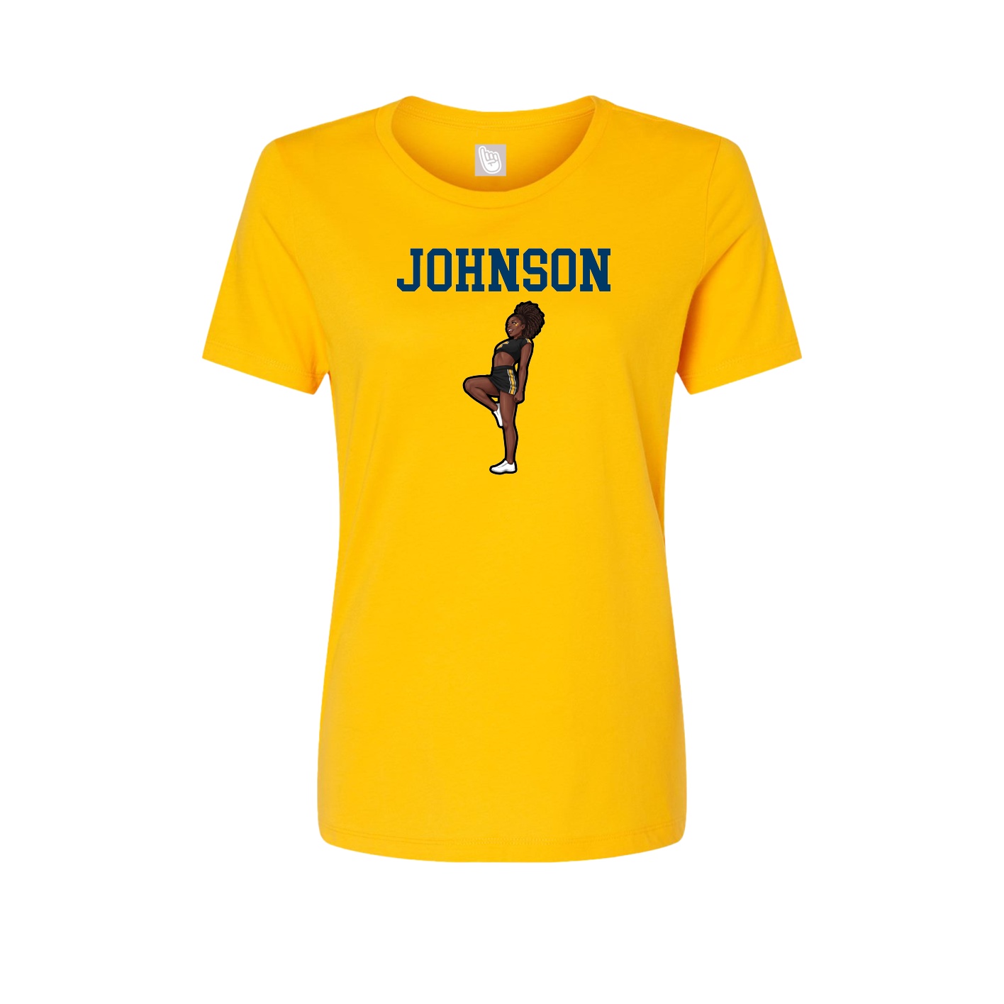 Fitted Women's Tee — Shirsey in Gold