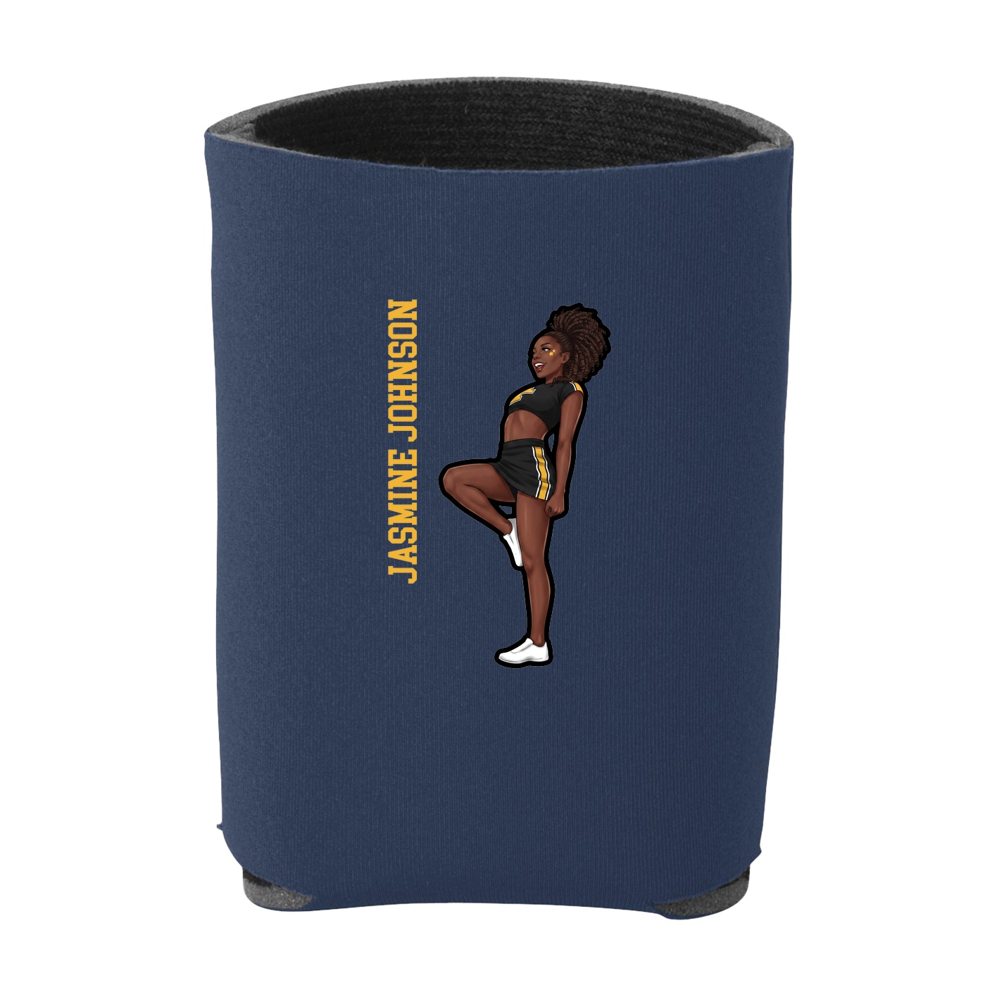 Can Holder — Name Vertical in Navy