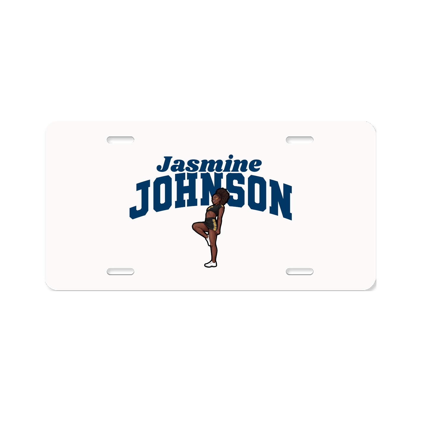 License Plate — Signature Arch in Classic