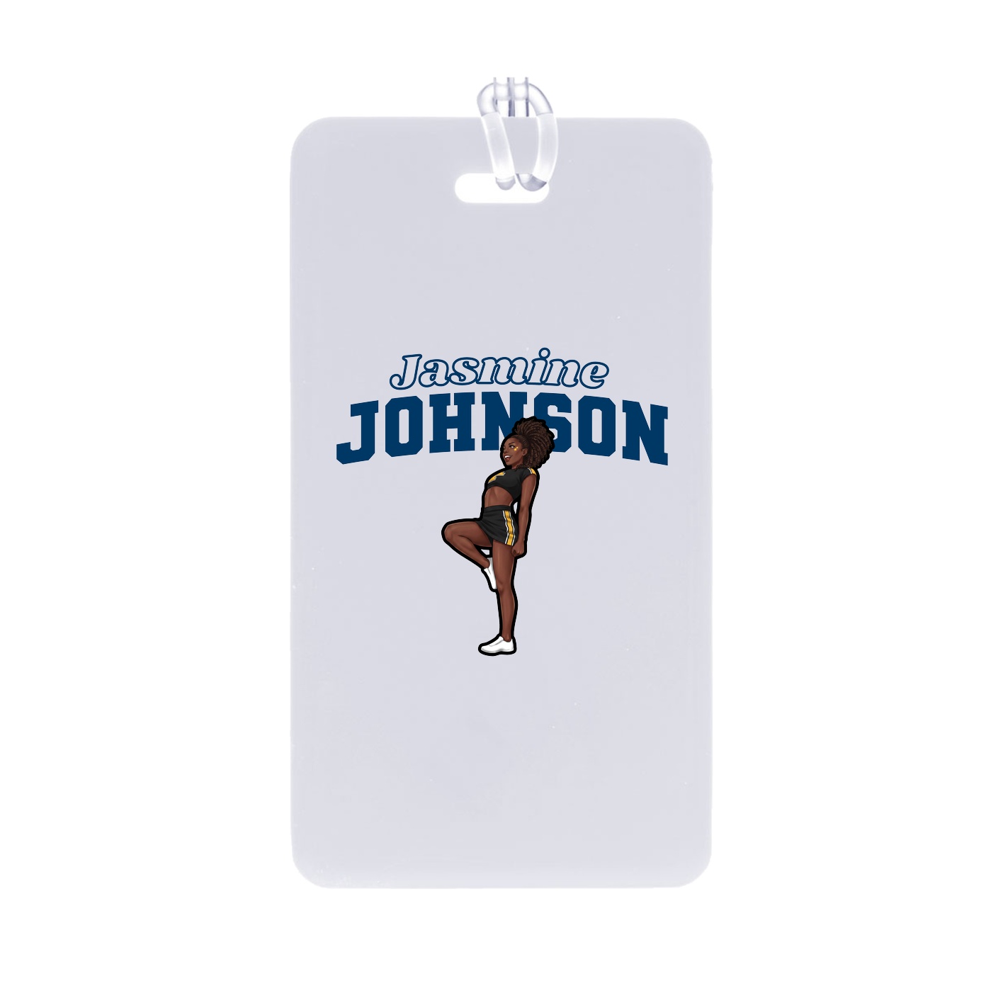 Bag Tag — Name Arch in Classic