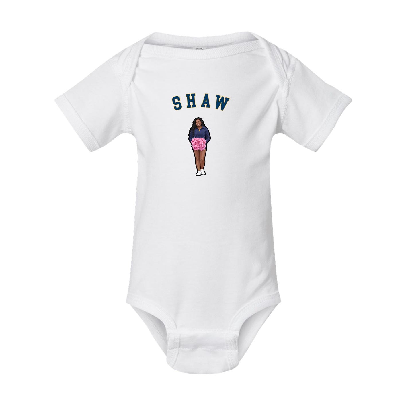 Baby Onesie — Shirsey Arch in White