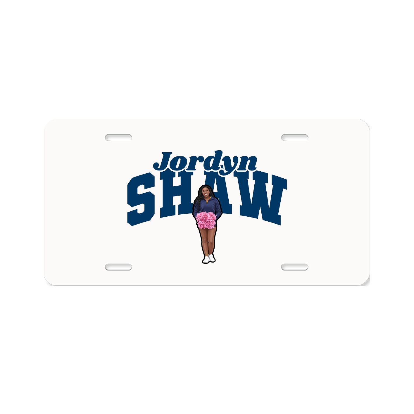 License Plate — Signature Arch in Classic