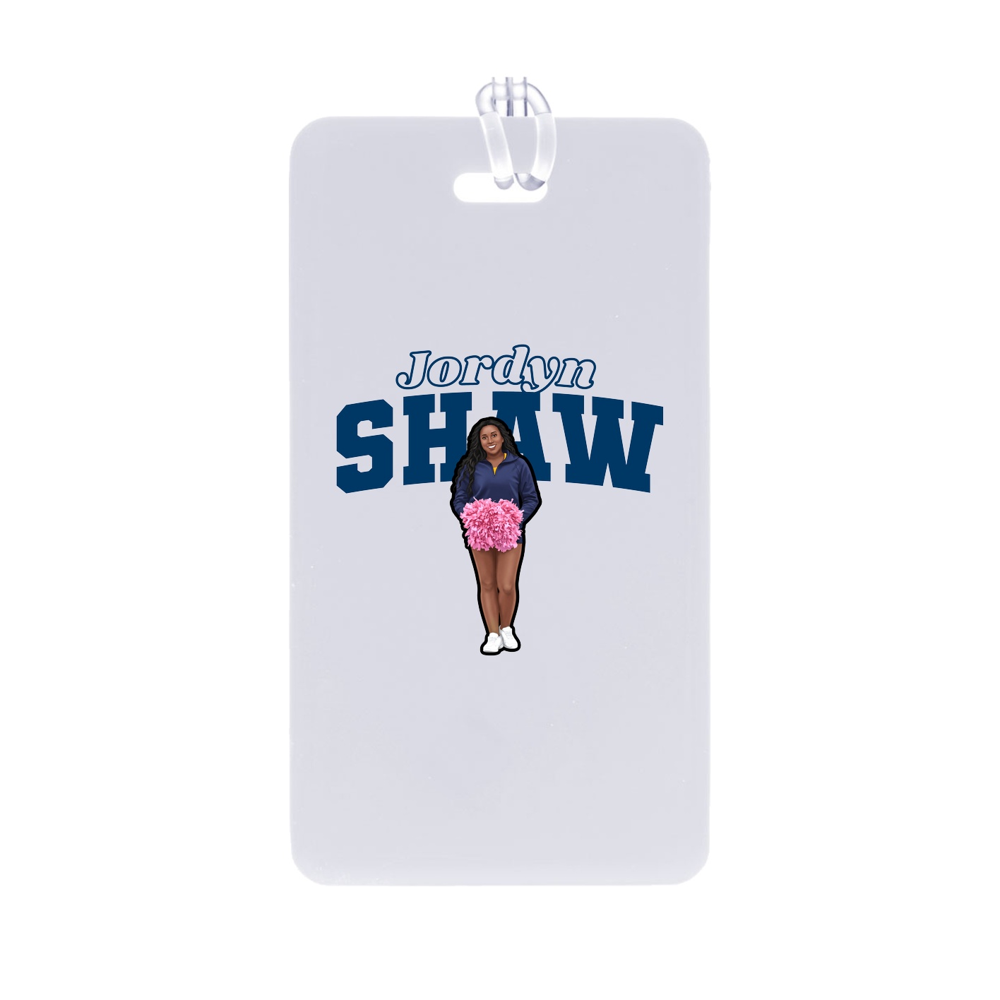 Bag Tag — Name Arch in Classic
