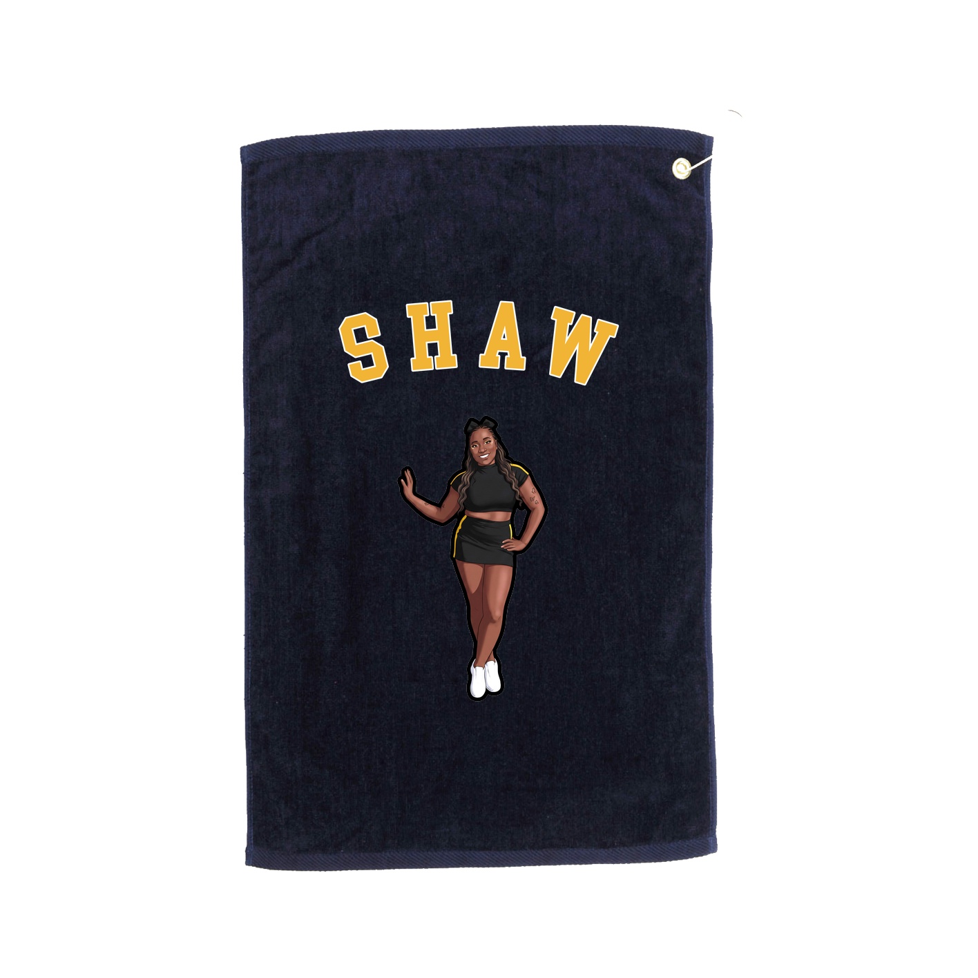 Golf Towel — Shirsey Arch in Navy