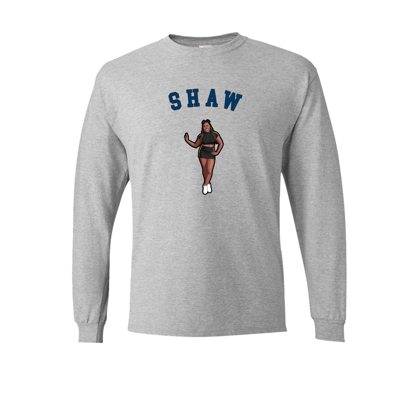 Long Sleeve Tee — Shirsey Arch in Grey