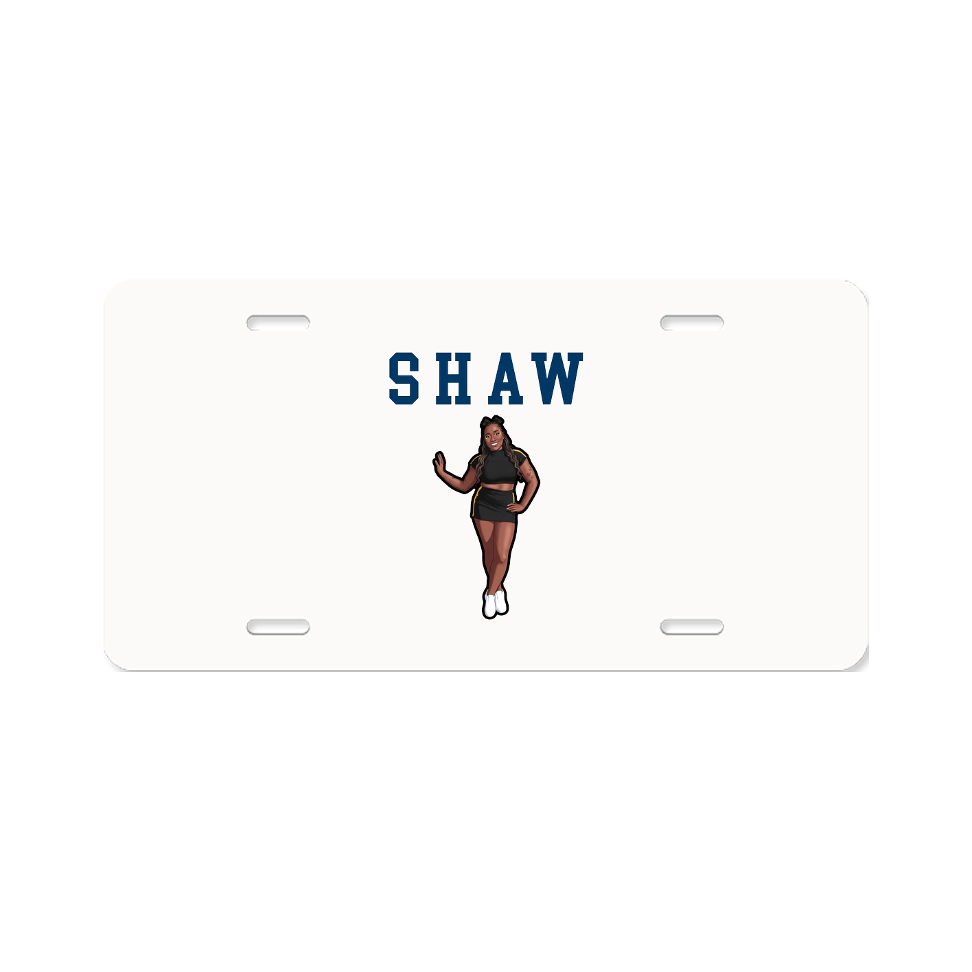 License Plate — Shirsey in Classic